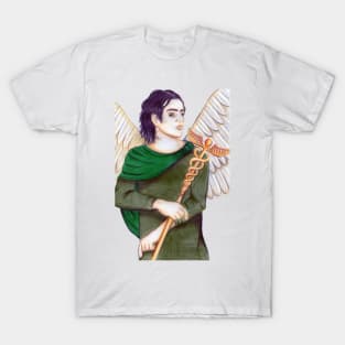 Archangel Raphael the Healer- White T-Shirt